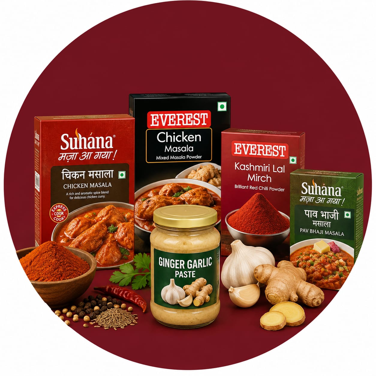 SPICES & PASTE